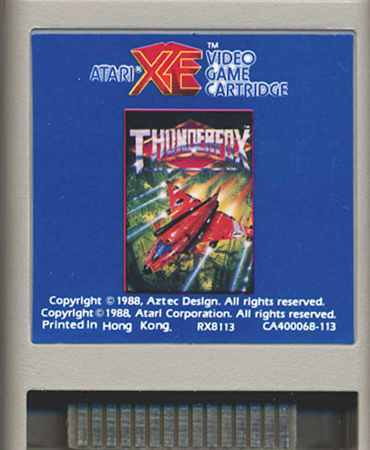 Image result for thunderfox XE atari