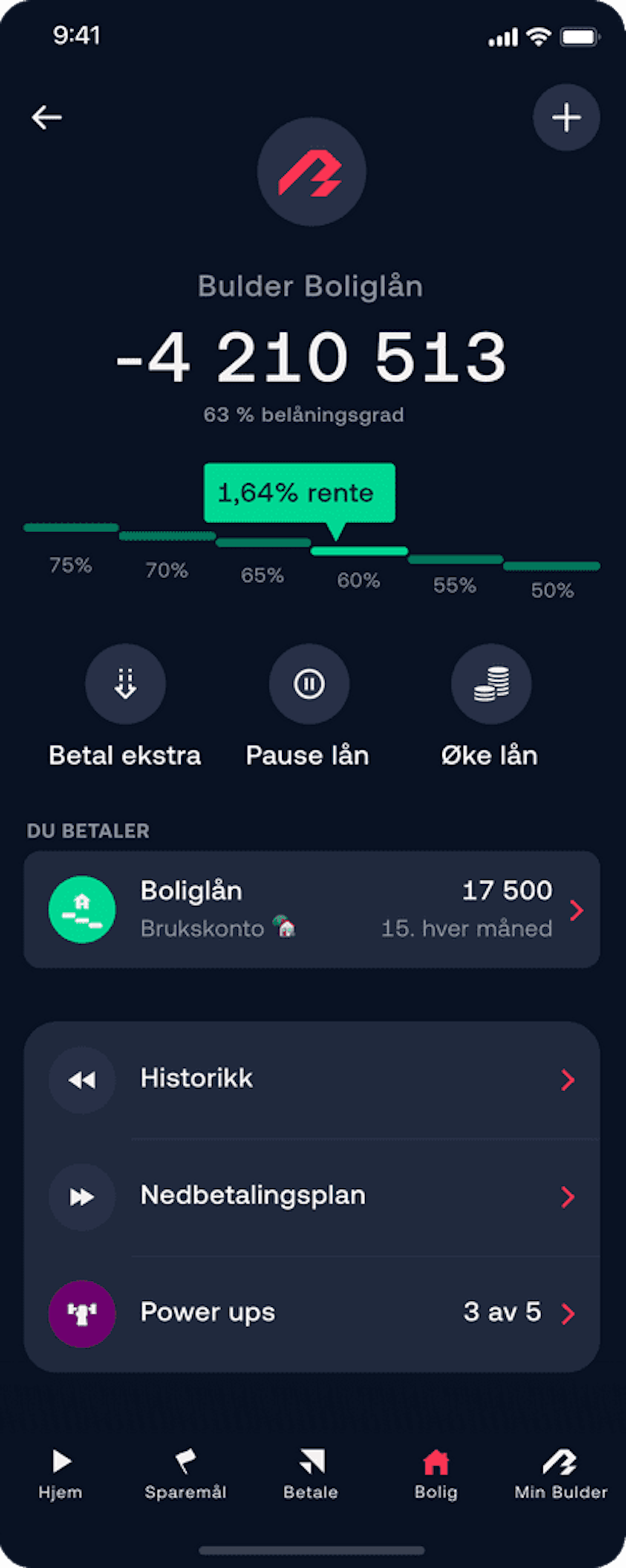 Hvordan finner jeg kontoutksrift for lån?