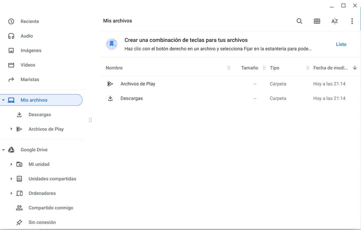 Tras eliminar la cuenta y volverla a añadir