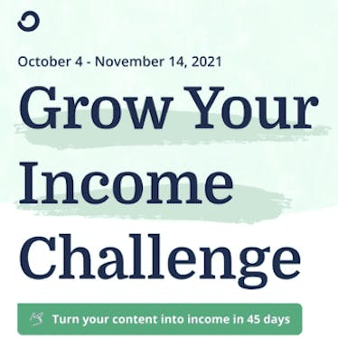 Grow Your Income Challenge