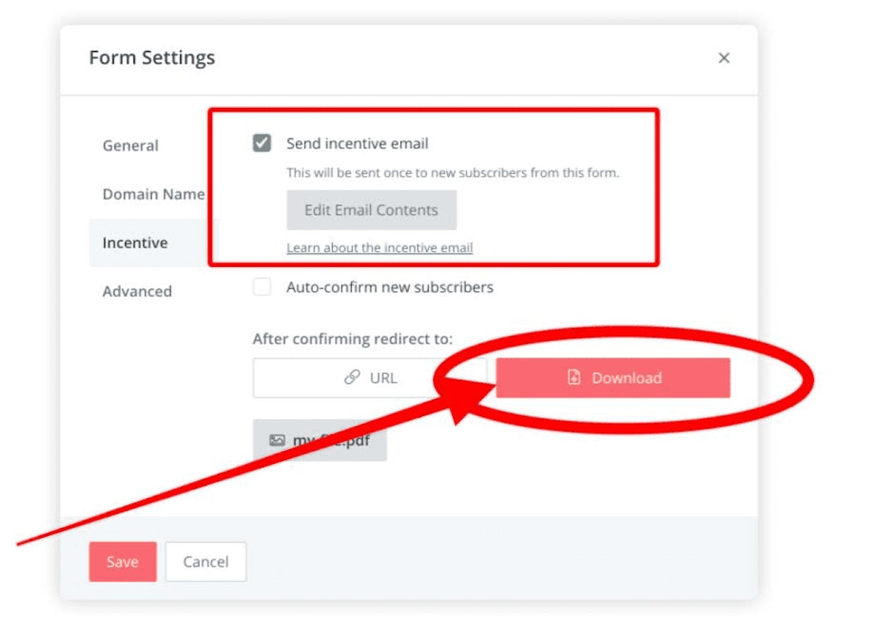 How to deliver a Lead Magnet?
I want to create this flow:
visitor comes --> signups for a Lead Magnet --> receive the Lead Magnet via email as PDF attachment
How would you make it happen?
I guess I make something wrong, it's a very basic feature.
Or is it only available in the paid plan?
Thanks in advance