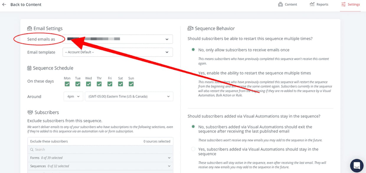 Hello everyone, I created a landing page and an automation such that any subscriber from the page gets added into an email sequence. However, the emails are being sent from my gmail rather than my @domain.co mail. I've deleted my gmail from email settings and even account settings and left my @domain mail as default yet its still happening?! Help please. Thanks!