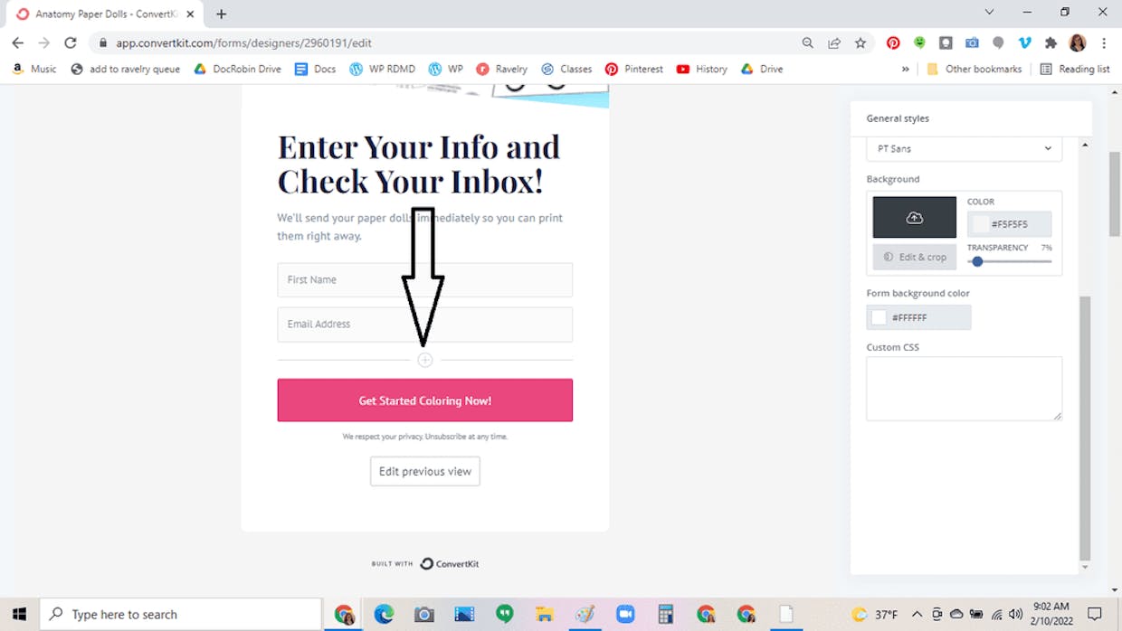 I have a question about the "Subscribe" options that are automatically added to broadcasts (see attached images). First up, I love that ConvertKit does this -- it's a great feature.However, the subscribe box only collects email addresses, and I would like to collect First Names as well for newsletter greeting personalizations. Is there a way to add a custom first name field to the sidebar and footer subscription forms on broadcasts? Note that I know how to add custom fields to forms in general, what I want to know is how to access and customize the forms that show up in a broadcast specifically. Thank you!