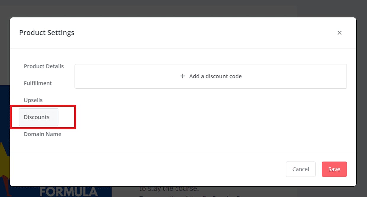 Hello, I added a discount code to my product, and shared the link with the discount code. Now, the discount is over, and I would like to deactivate the link with the code attached, or delete the discount. How do I go about doing this? Thank you.