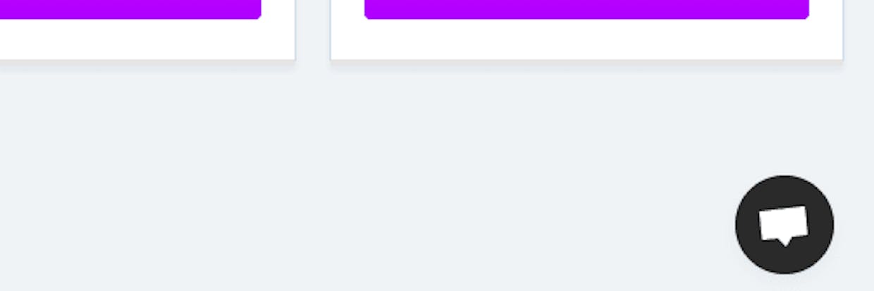 Paying customers can access chat support anytime from dashboard