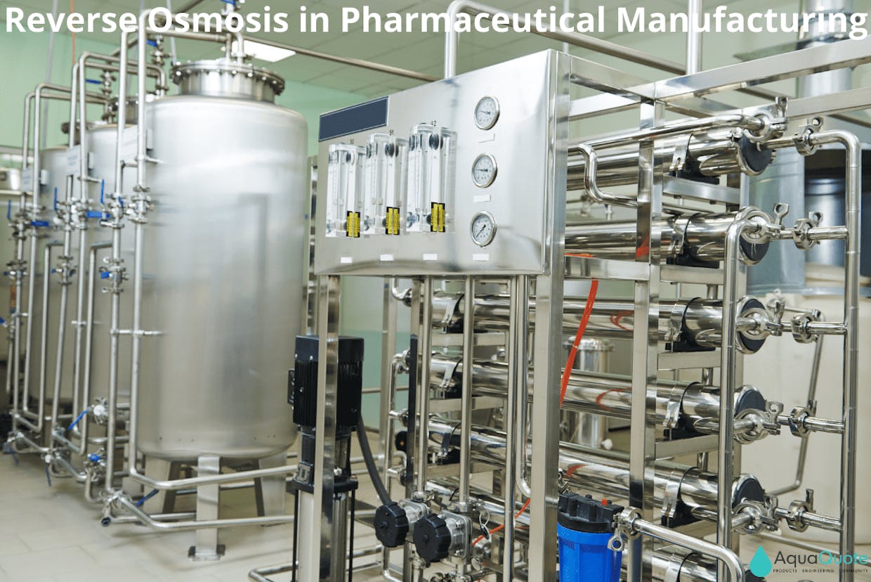 Water and wastewater treatment systems in pharmaceutical applications