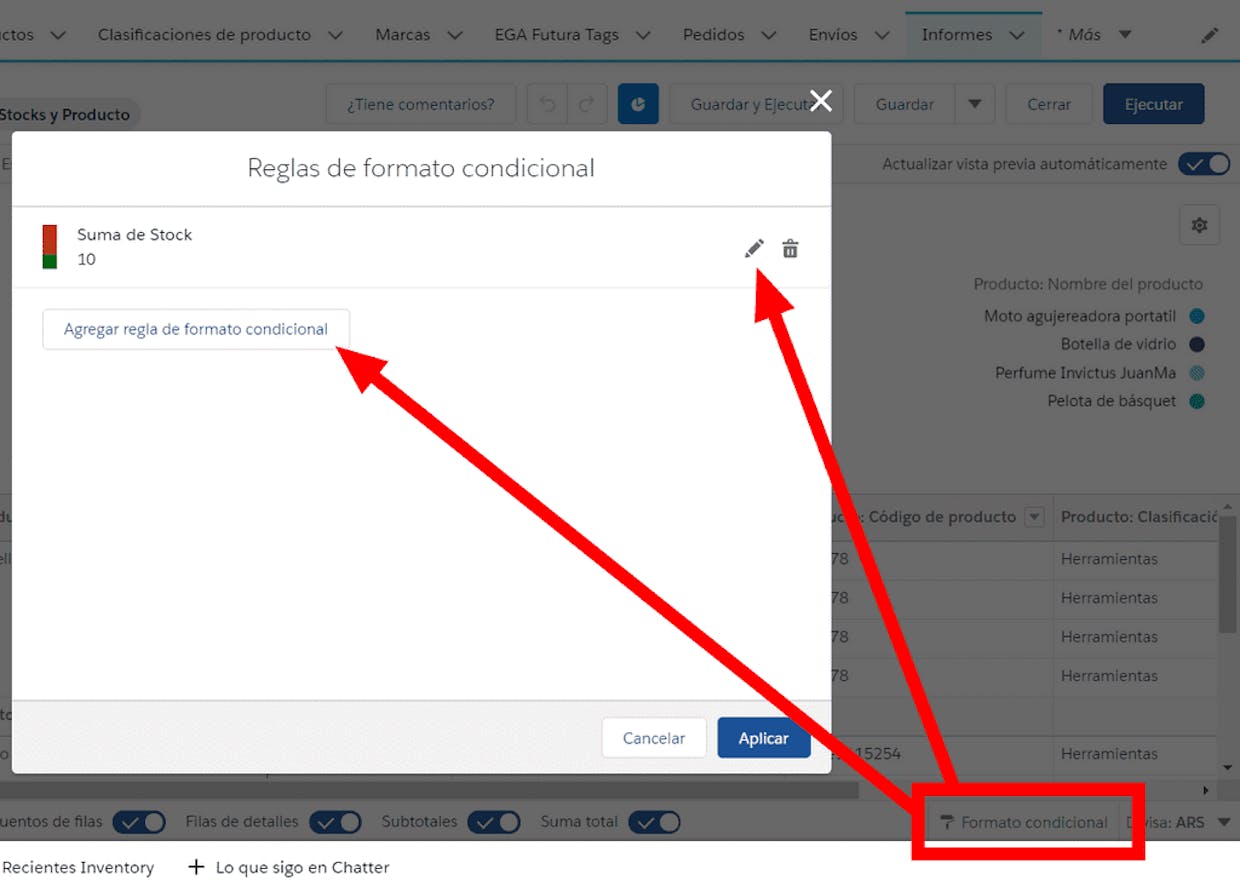 Como hacer Informes más faciles de leer con colores condicionales segun el valor de cada campo??