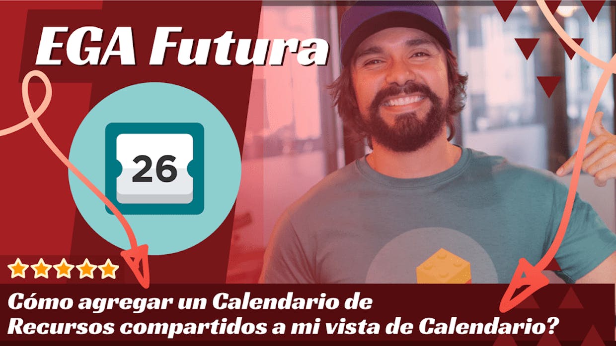 Como agregar un Calendario de Recursos compartidos a mi vista de Calendario?
