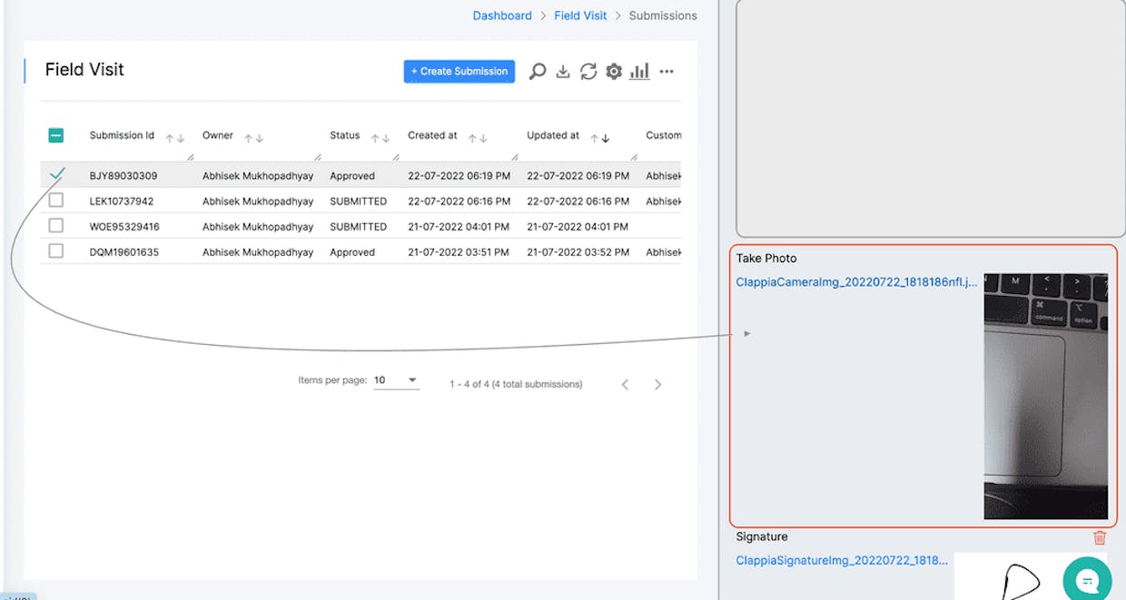 Where do I find the uploaded files/images?
