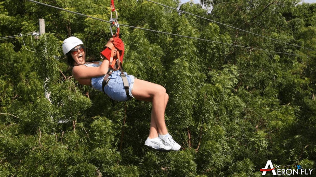 Which is the best place for zipline activity in Nainital?