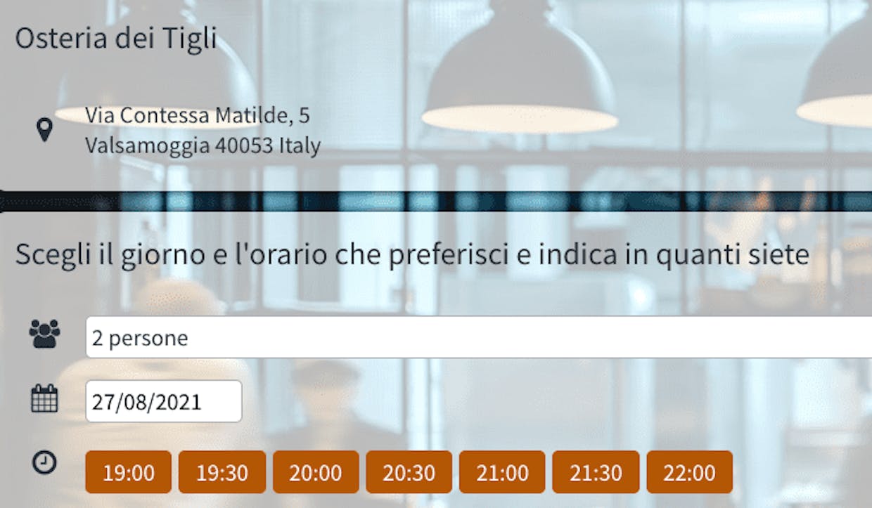 Dalla pagina di prenotazione non riesco a fare altro che selezionare il numero di persone. Poi non posso fare altro. Cosa sbaglio? Struttura numero 76060