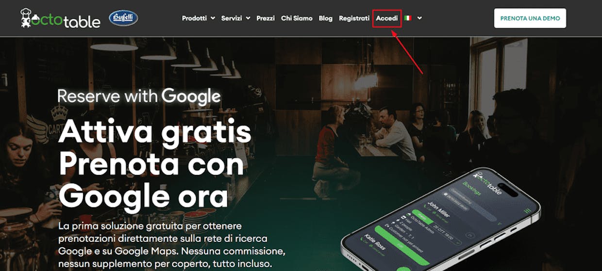 come accedere con profilo utente
