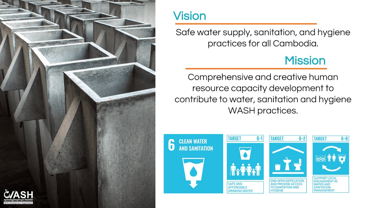 WASH Skills Development Organization Vision and Mission - visit