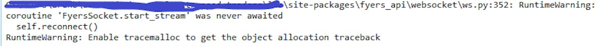Runtime Warning