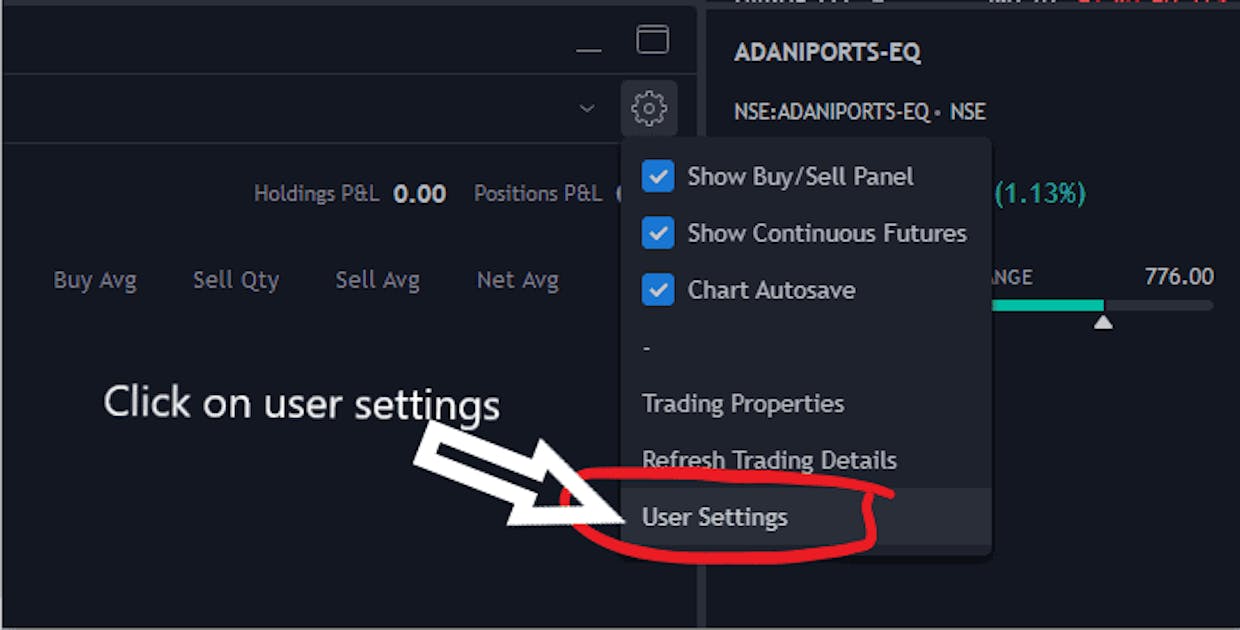 how to change whole background colour on fyers web not only chart window