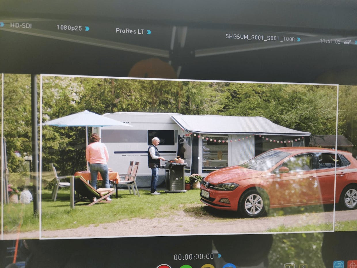 Behind the scenes of our german shoot