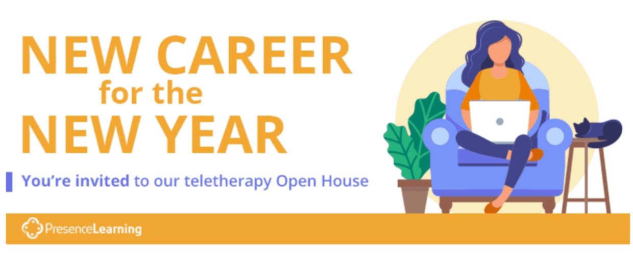 Learn what it’s like to work where, when, and how much you like.If you’ve experienced burnout, or need to balance your caseload, or just need to balance your life, we’ll show you how joining PresenceLearning’s network of clinicians can give you the flexibility and control you need.  Attend our next Open House on Tuesday, February 8, at 4 p.m. PT / 7 p.m. ET to learn how to reclaim the career you love with PresenceLearning. 