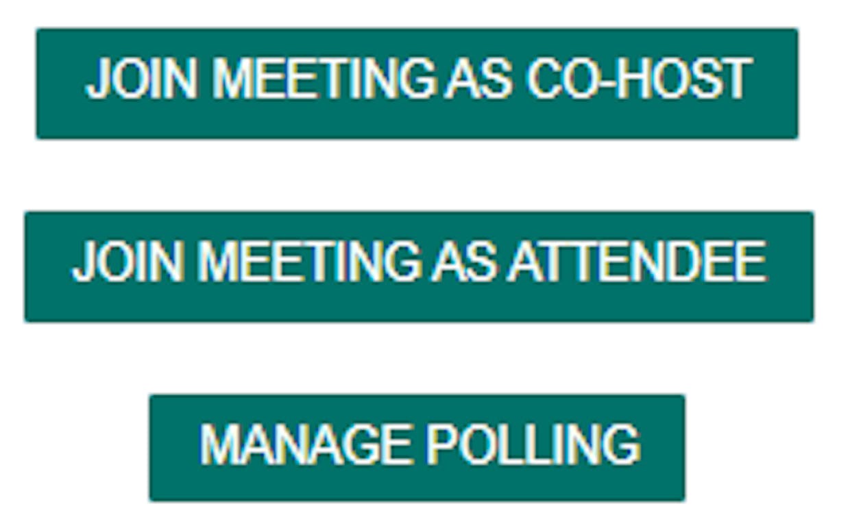 Join Meeting Buttons