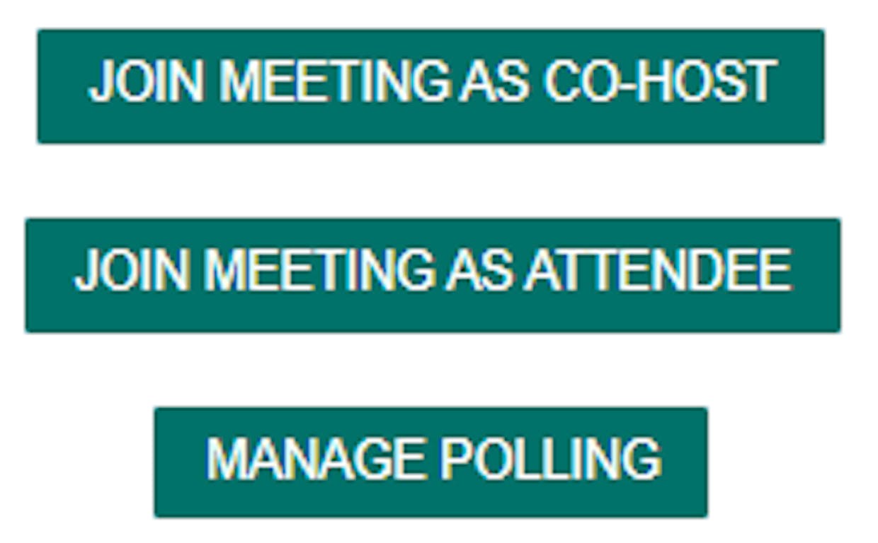 Join Meeting Buttons