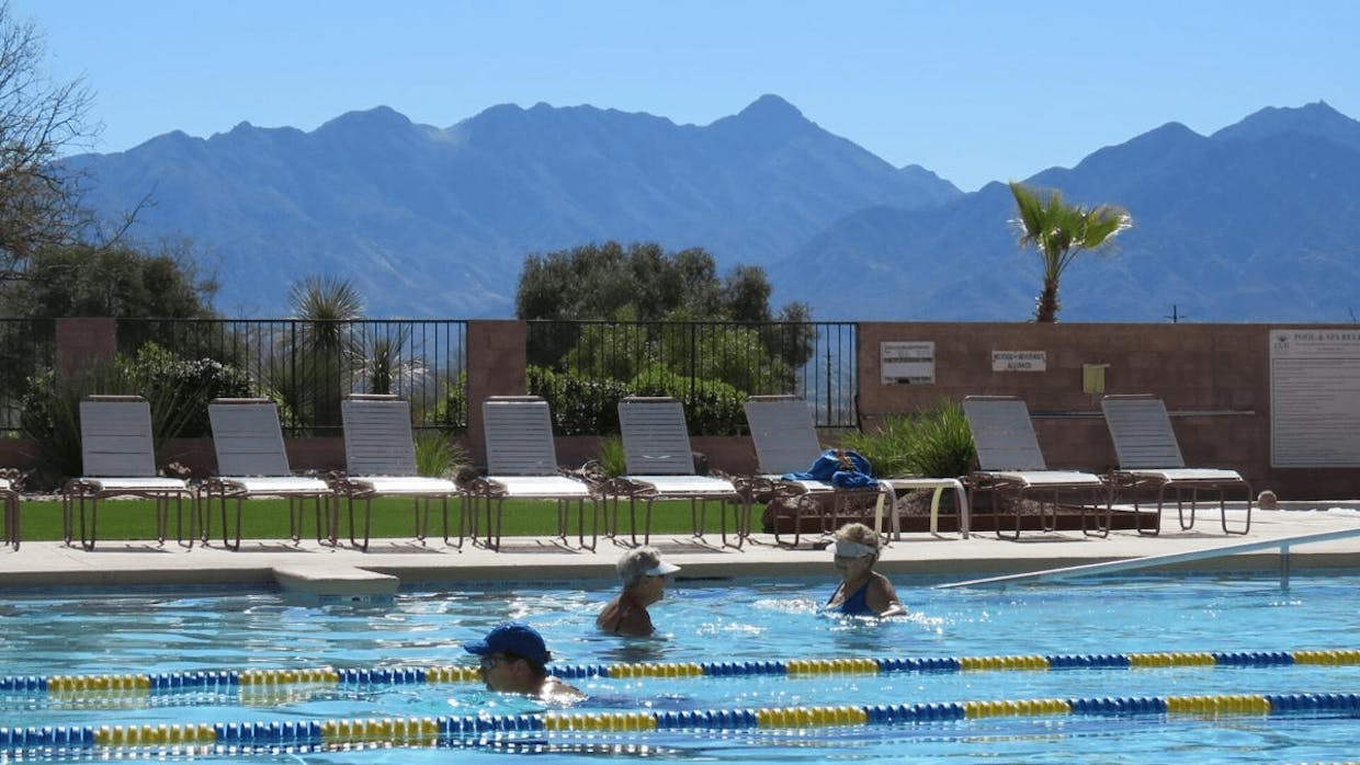 Swimmers enjoy one of Green Valley Recreation's pools. (Green Valley Recreation)