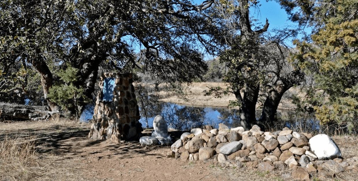 Johnny Ringo was found dead under this tree in Morse Canyon, Ariz. That's undisputed. How he died is. (PK WEIS SOUTHWEST PHOTO)