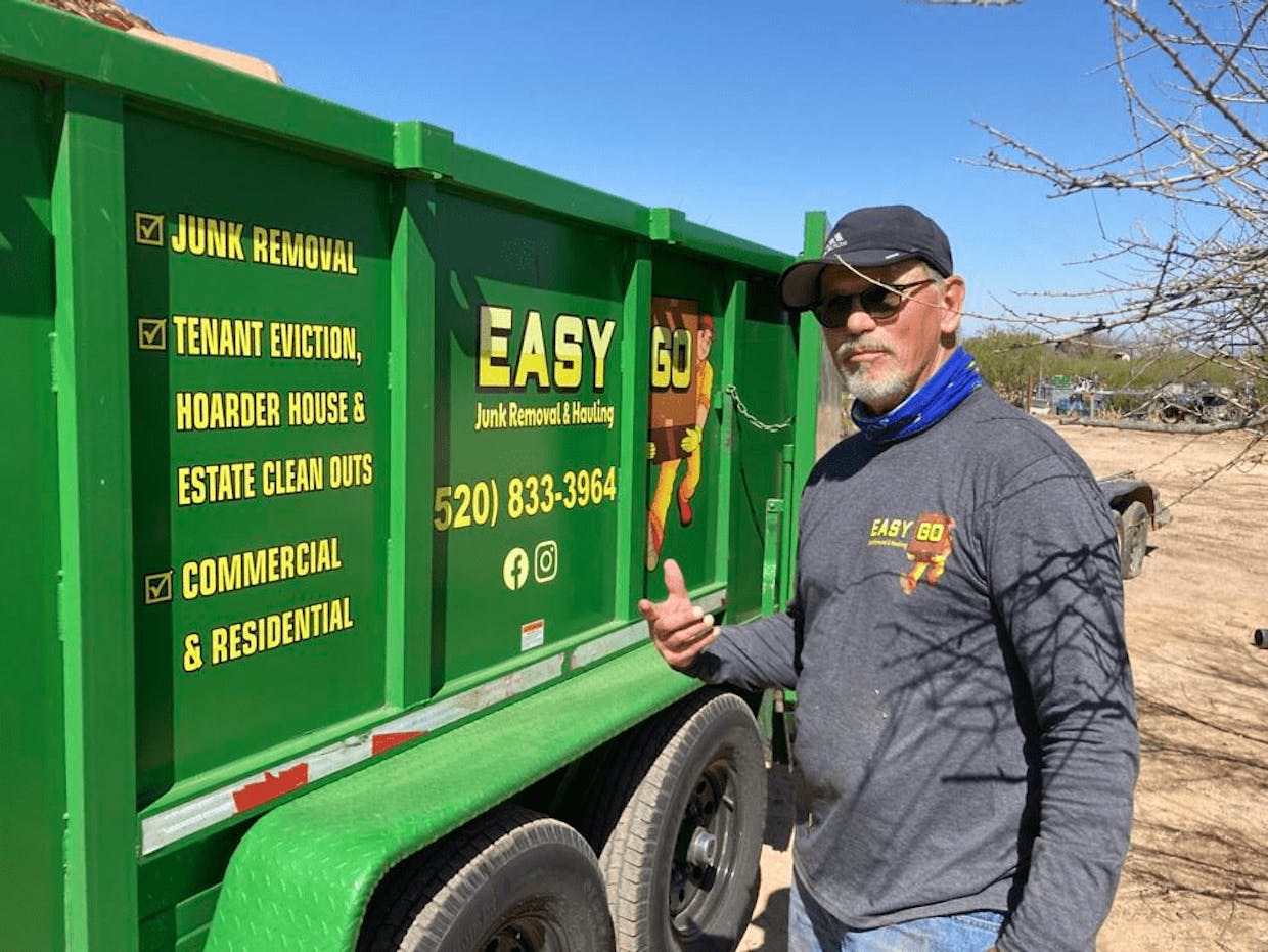 Gary Noland has owned Easy Go for three years. But it's not about the money, it's about serving people, he and wife, Joanne, say. (Dan Shearer/Green Valley News)