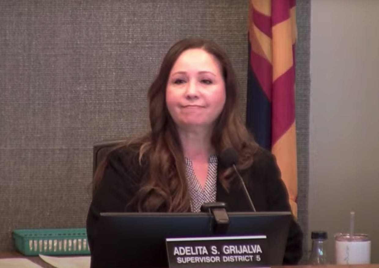 Pima County Board of Supervisors Chair Adelita Grijalva, who represents District 5, officially took the gavel Tuesday. (Pima County)