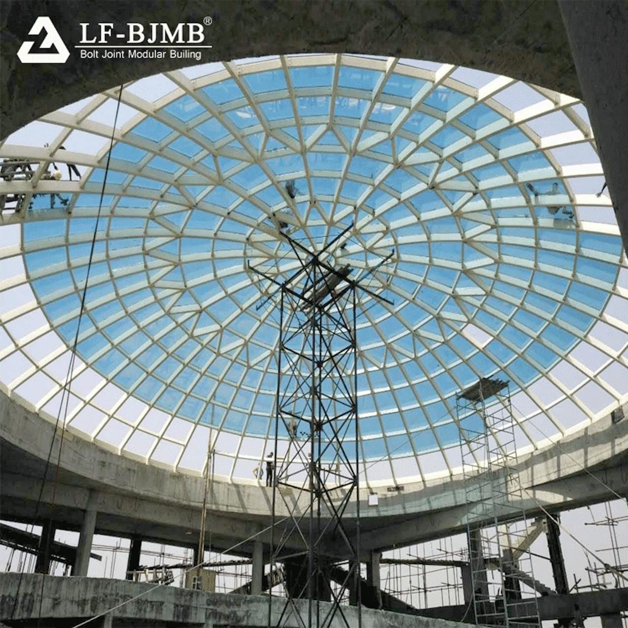 glass dome roof