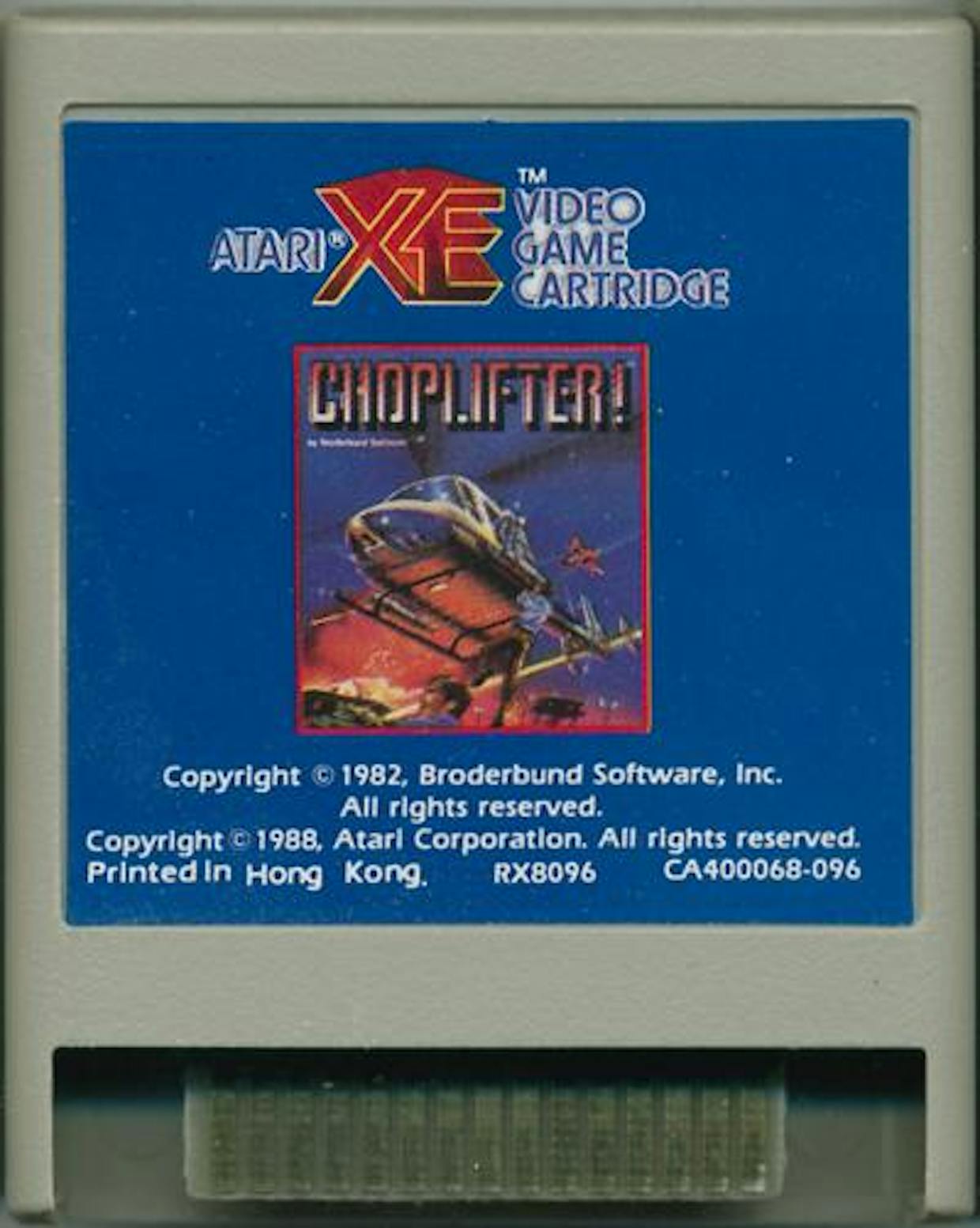 Image result for Choplifter XE atari