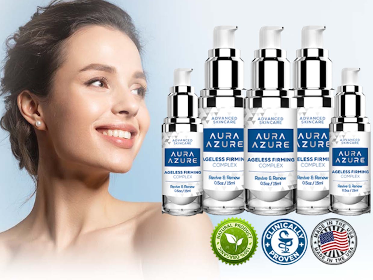 Aura Azure Skincare (#1 ANTI-AGING SKINCARE CREAM) Rebuild & Renew Skin!