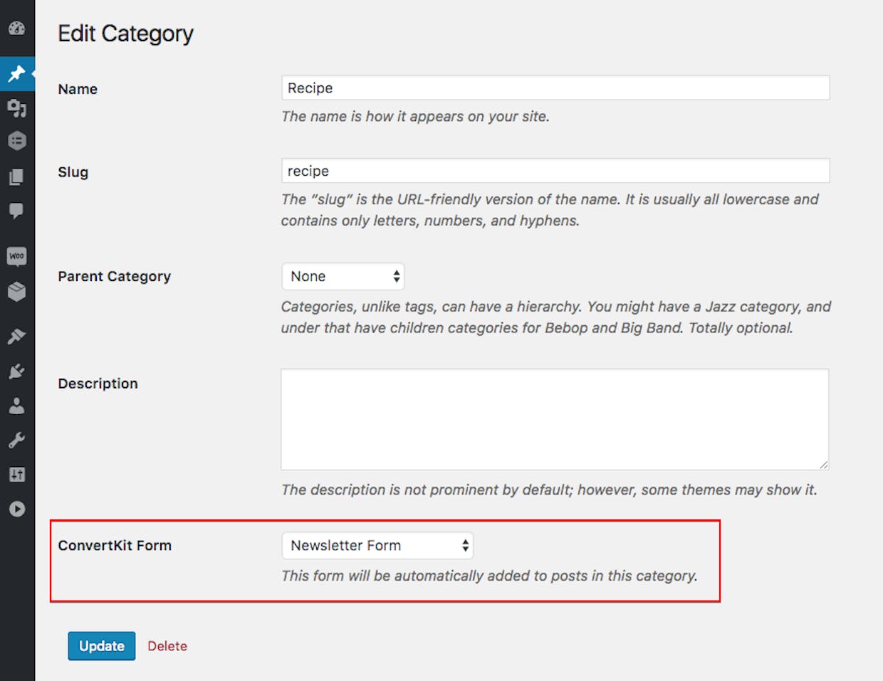 Convertkit inline form not displaying on Wordpress Posts. Only displays on Wordpress Pages
