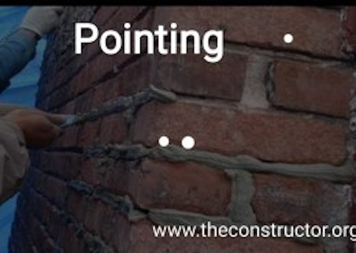 What is the object of pointing? Describe the operation of pointing.