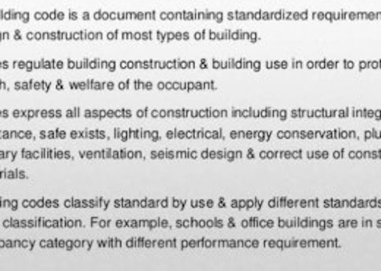 What are the standard codes used for test procedures for in-situ testing of various construction materials?