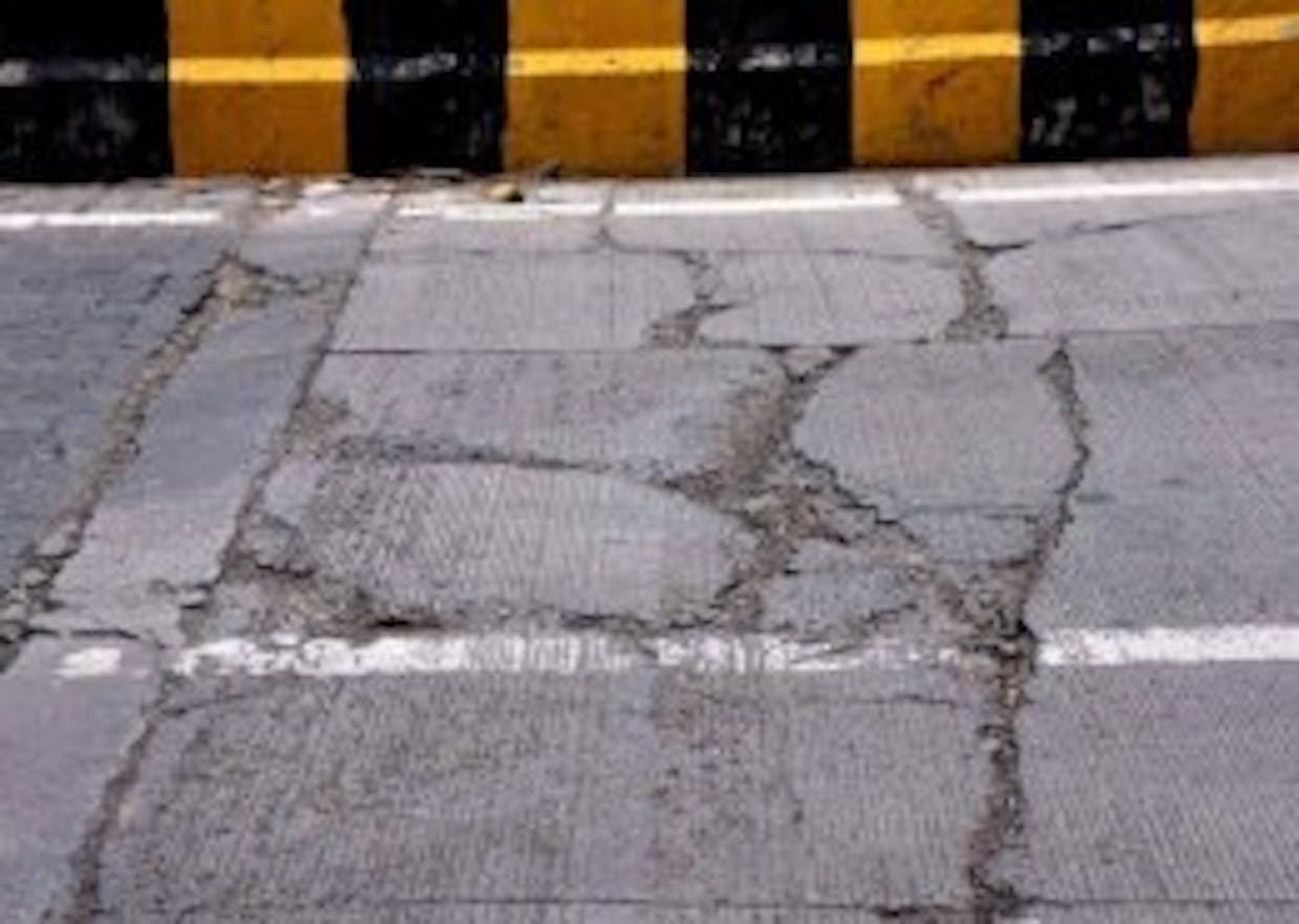 What are the factors responsible for the deform of RCC road?