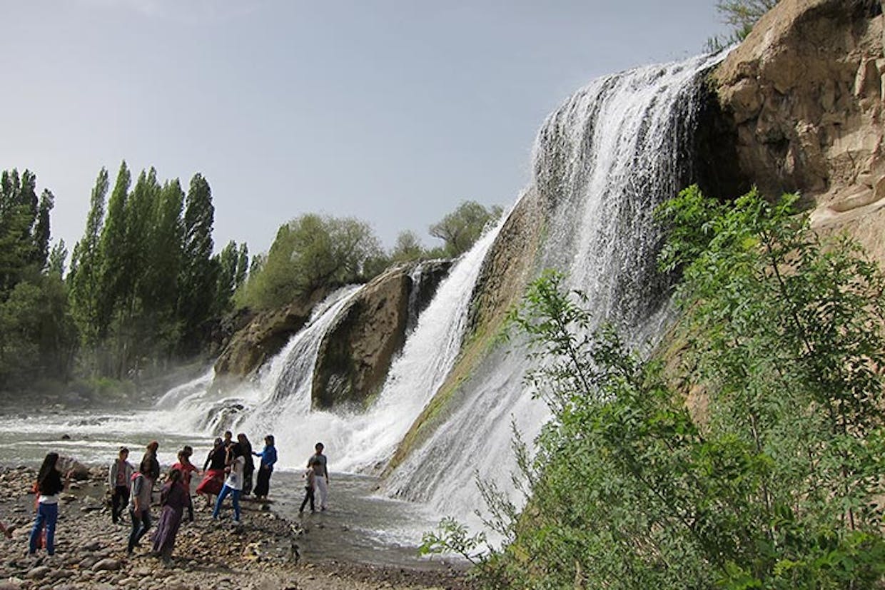 مرادیه | یک آبشار زیبا در وان ترکیه