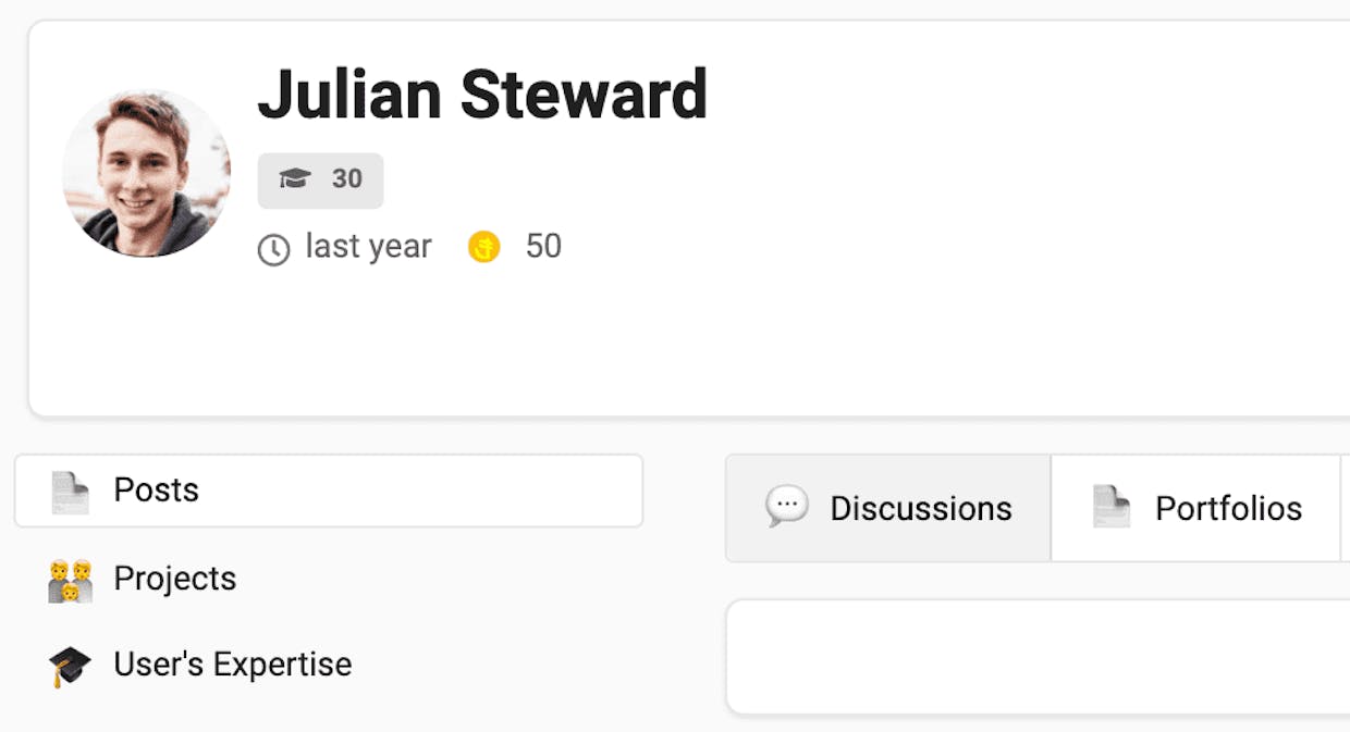 What type of customization is supported for the profile pages? We want to use the profile page as an interactive resume, where we can highlight development blogs and projects. Is this possible?