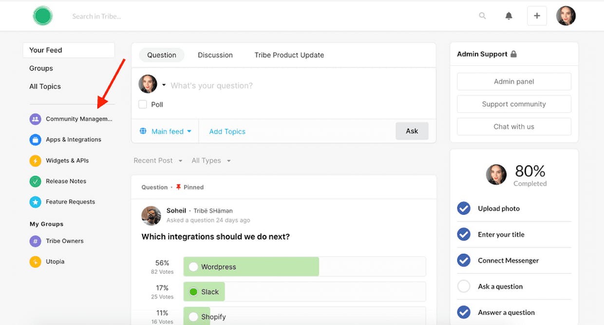 Could I show the topic tiles right on the landing page when someone logs in?The "Feed" is nice but does not work for everybody. Is there a way to make the topic tile page the landing page-the first thing people see--without them having to click "topics" first? Many thanks! T