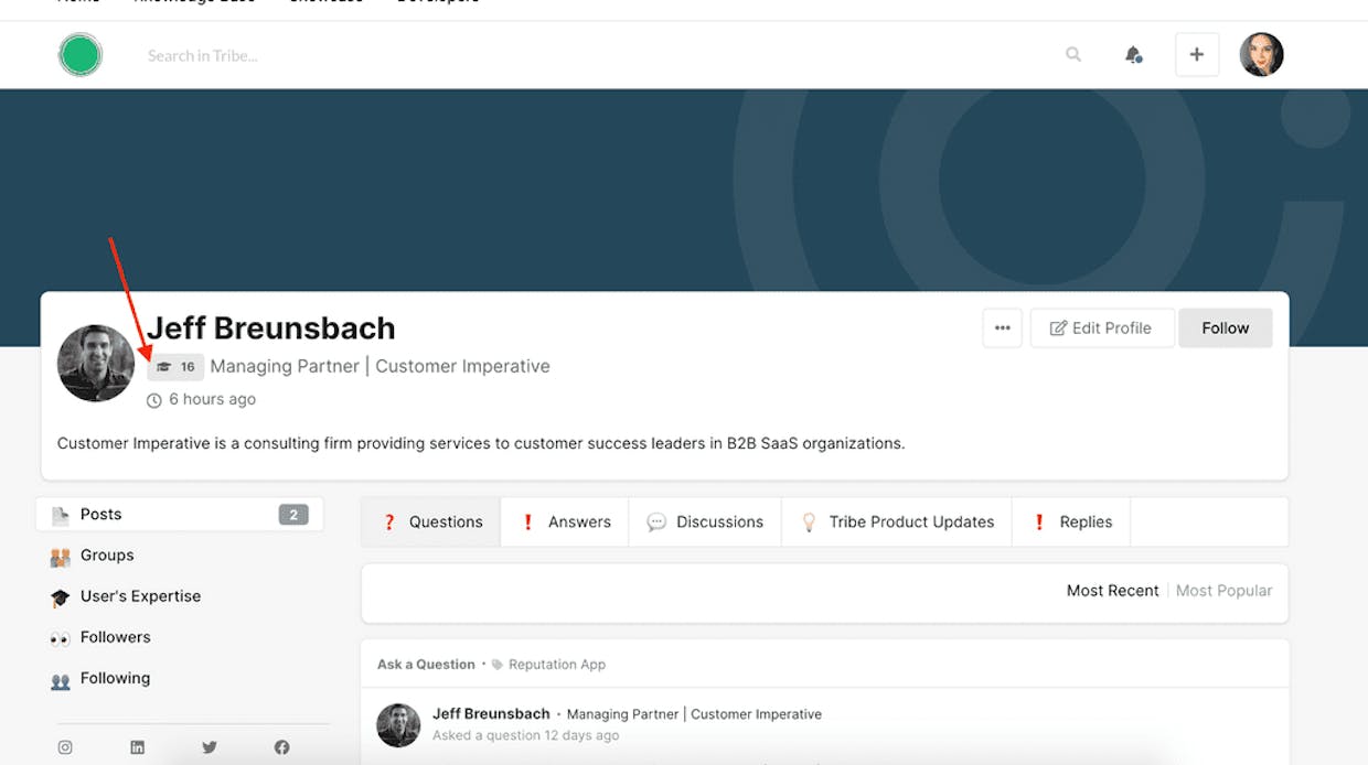 Can I pull a report of every members Reputation point total?
