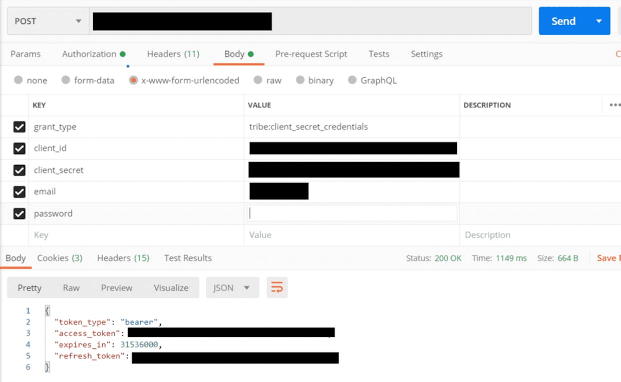 Is there a step by step guide on how to authenticate your access to use Tribe API?