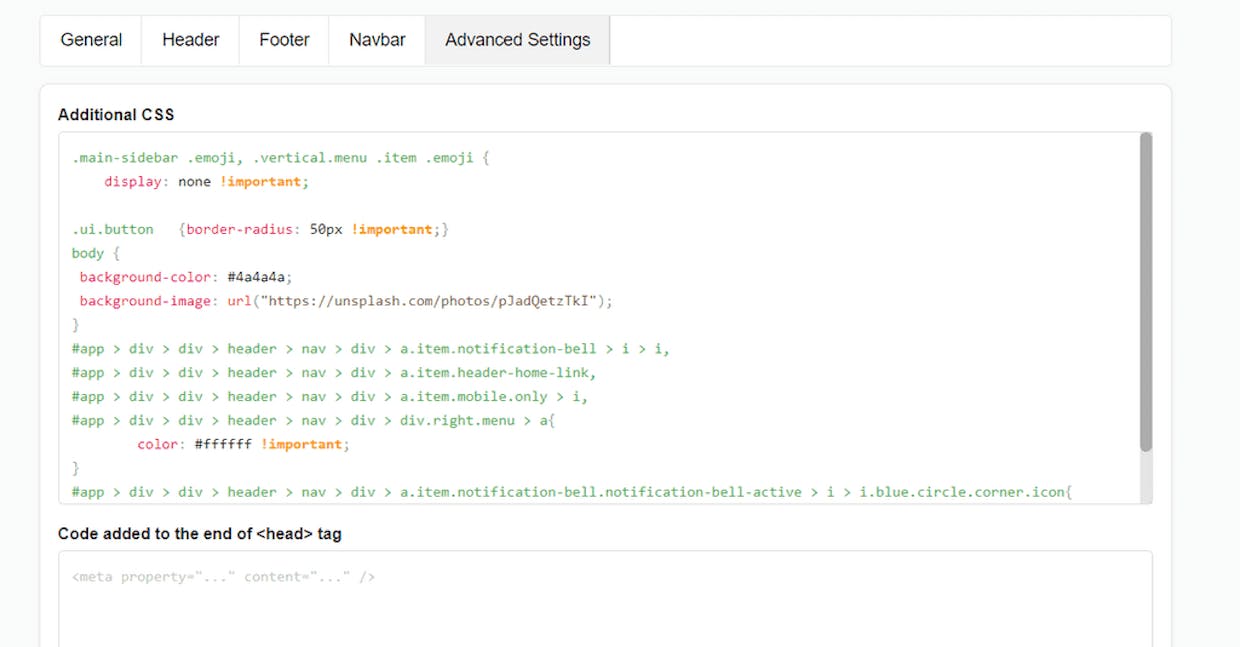 My CSS settings don't work. Why is that? I have tried to copy and paste many different settings and none worked.