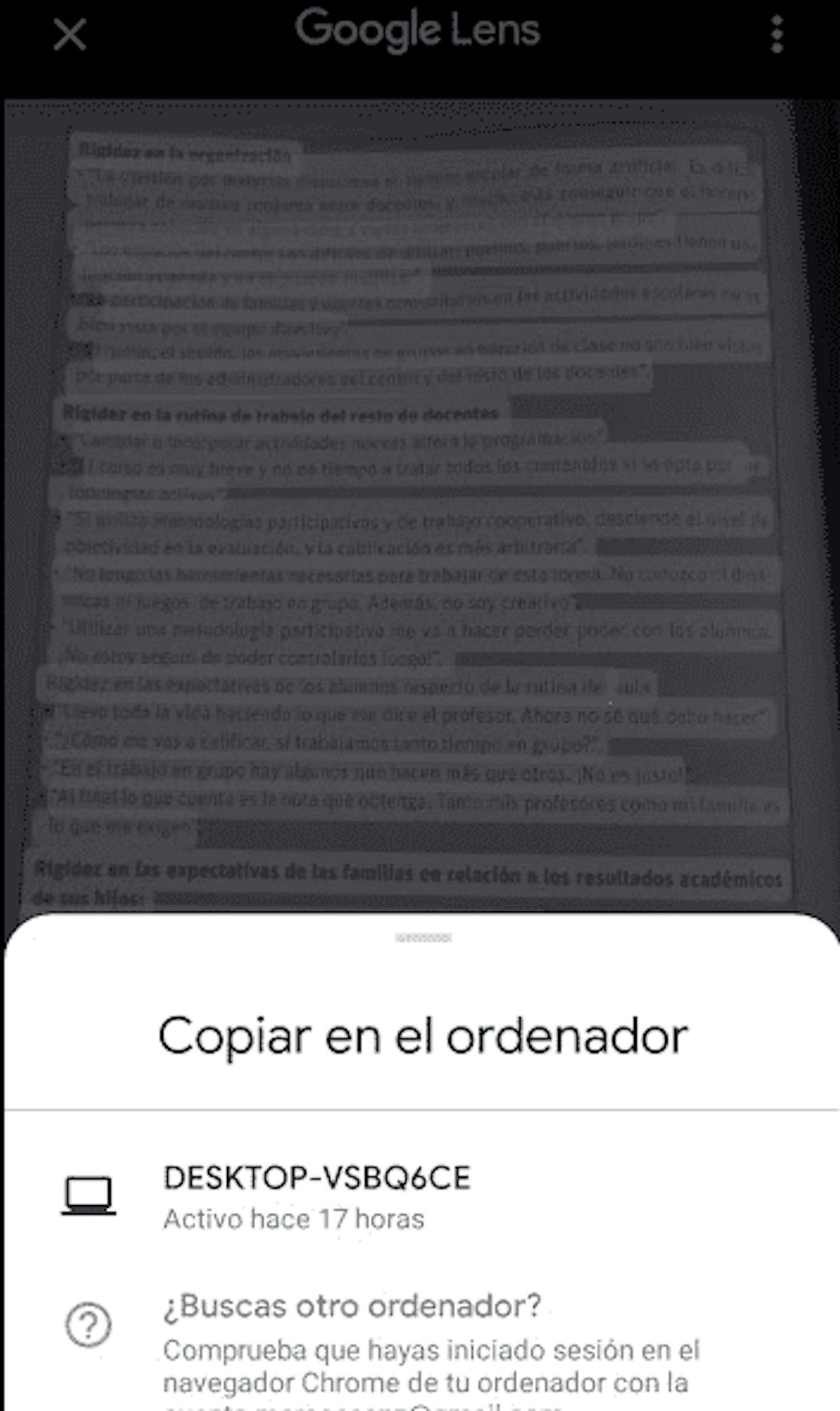 Buenas noches, ¿conocéis alguna aplicación extensión o complemento que pueda hacer un escaneo con los chromebooks y además que pueda hacer OCR? Muchas gracias.