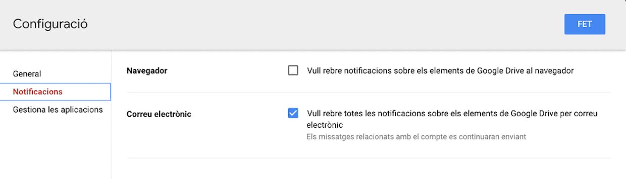 Anular notificaciones documentos
Estoy como profe en algunas clases de Google Classroom acompañando a algunos profesores, pero no me interesa recibir mails cuando el profe titular hacer correcciones en los docs de los alumnos. Tengo desactivada la opción de notificaciones de correo de esas clases, pero me llegan las correcciones por mail. ¿Puedo desactivarlas de alguna forma?
Gracias