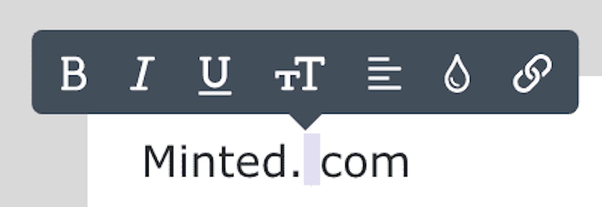 I am writing an incentive email, and the copy makes a reference to a "Minted.com holiday card being the highlight" I just tested the email and it is by default appearing as a hyperlink in the email body text that links to minted.com. How do I turn off the hyperlink? Time-sensitive. Thank you!