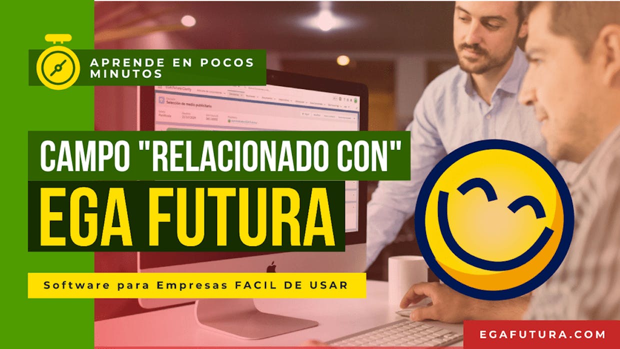 Que es el campo “Relacionado con” dentro de un correo electronico en EGA Futura?