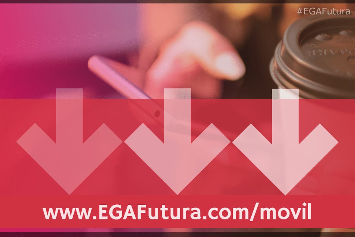 Cuales son las instrucciones para instalar la aplicación móvil de EGA Futura en mi teléfono?