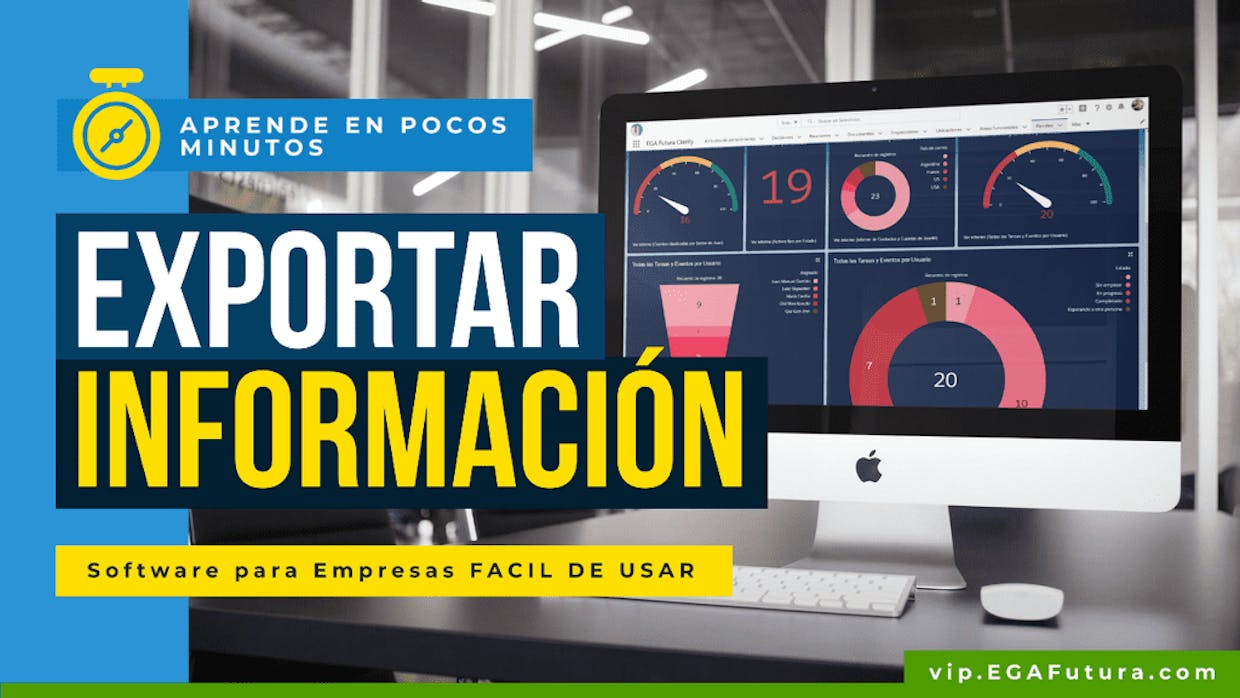 Como puedo sacar informacion del sistema de gestion hacia Excel?