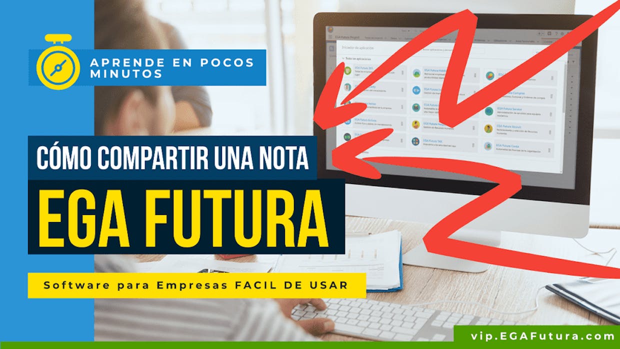 Cual es el paso a paso para compartir una nota?