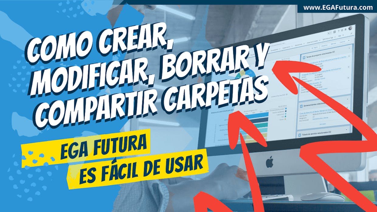 Como crear, modificar, borrar y compartir Carpetas?