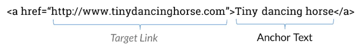 What do you mean by Anchor text?