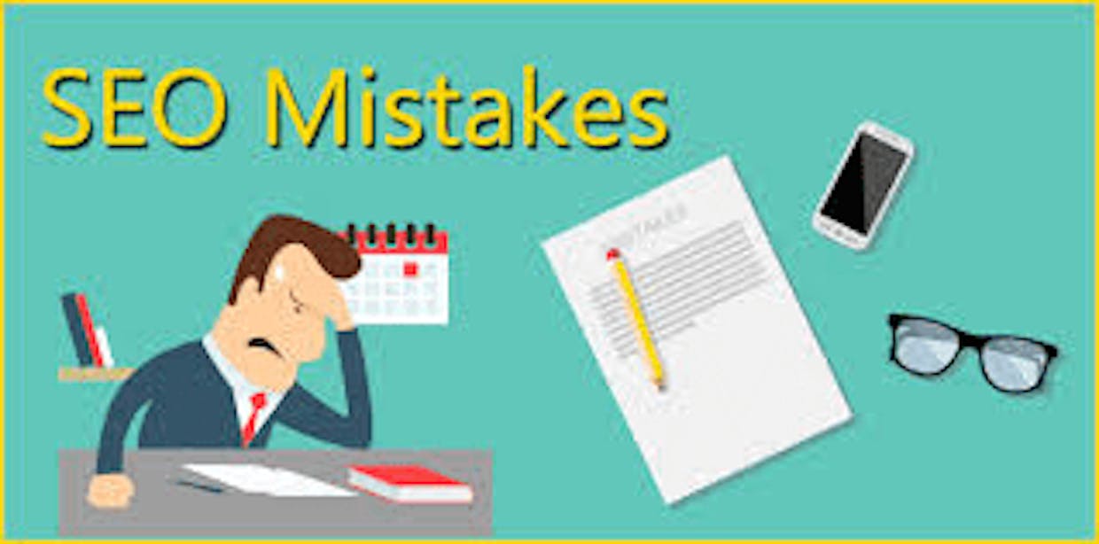 What are the common SEO mistakes?